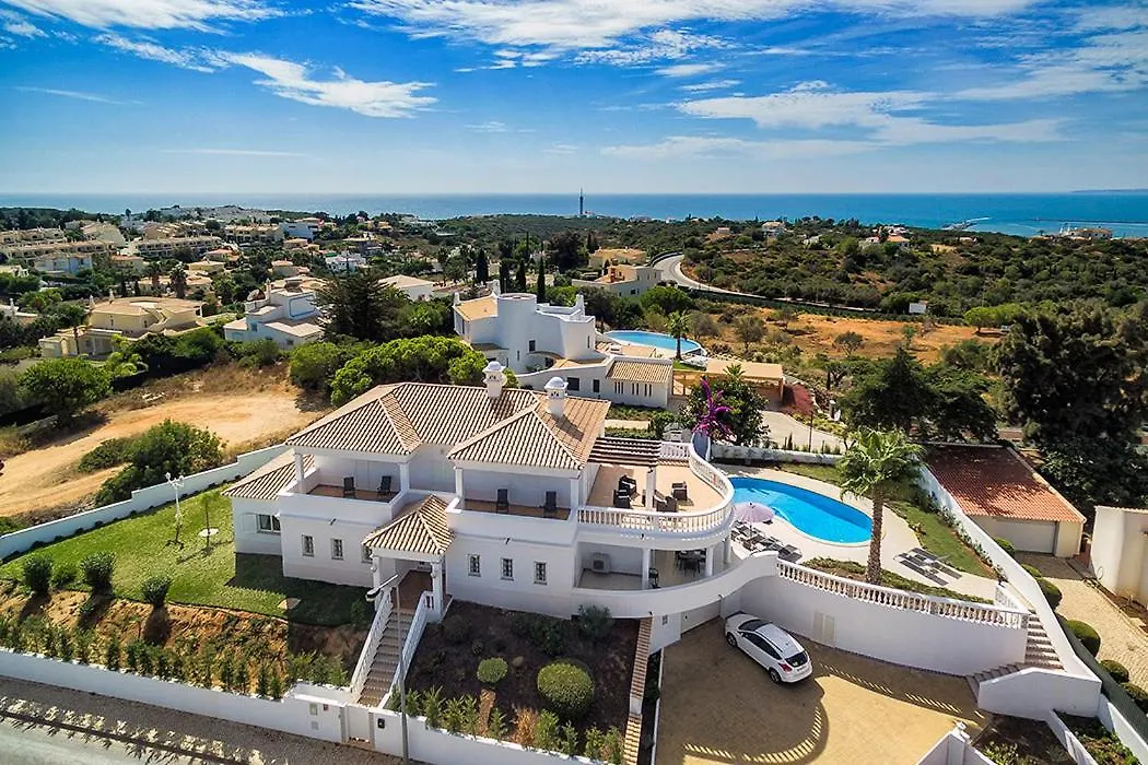 Villa Ocean Blue Ocean Views Walk To Beach Pool Ferragudo  Portugal