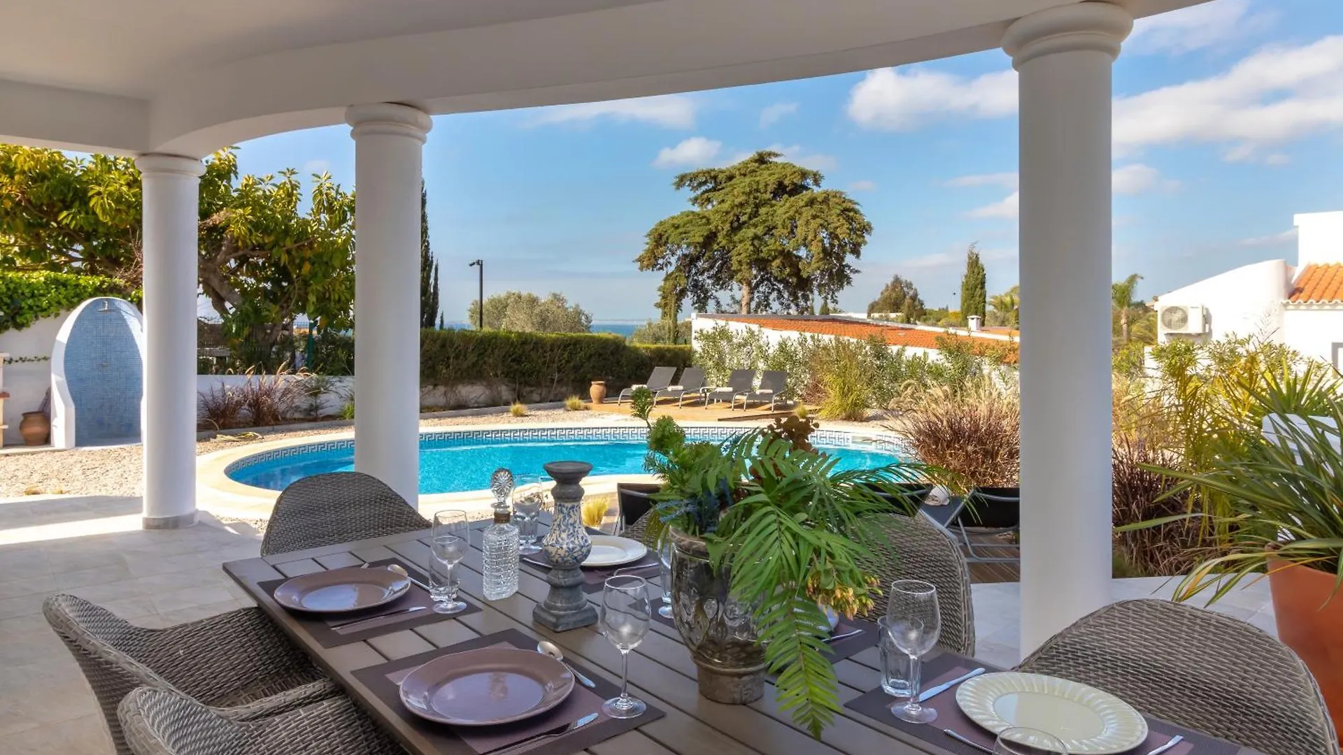 Villa Ocean Blue Ocean Views Walk To Beach Pool Ferragudo